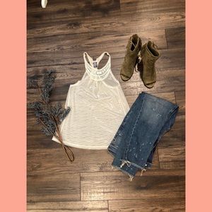 Free People Racerback Tank 🌻